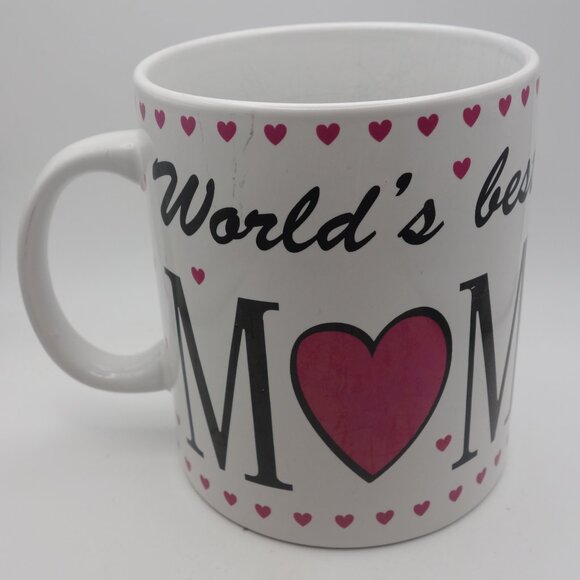 World's Best Mom Jumbo Ceramic Coffee Mug - Picture 7 of 16